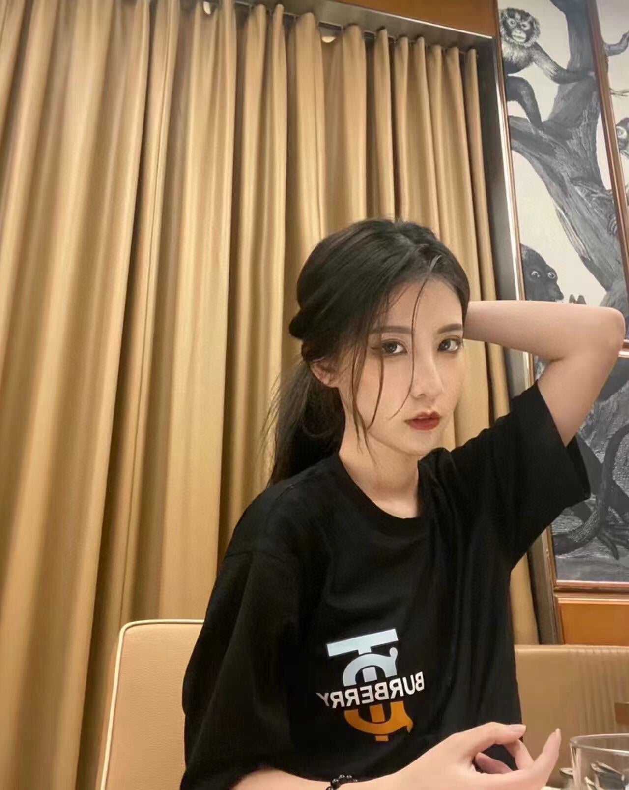 Burberry T-Shirt (Black) - Phantom Kicks