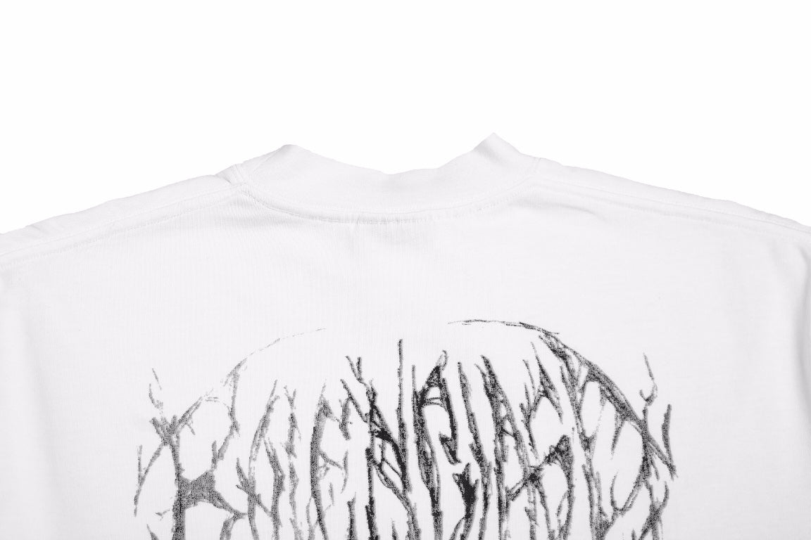 Balenciaga Multi-Logo T-Shirt (White) - Phantom Kicks