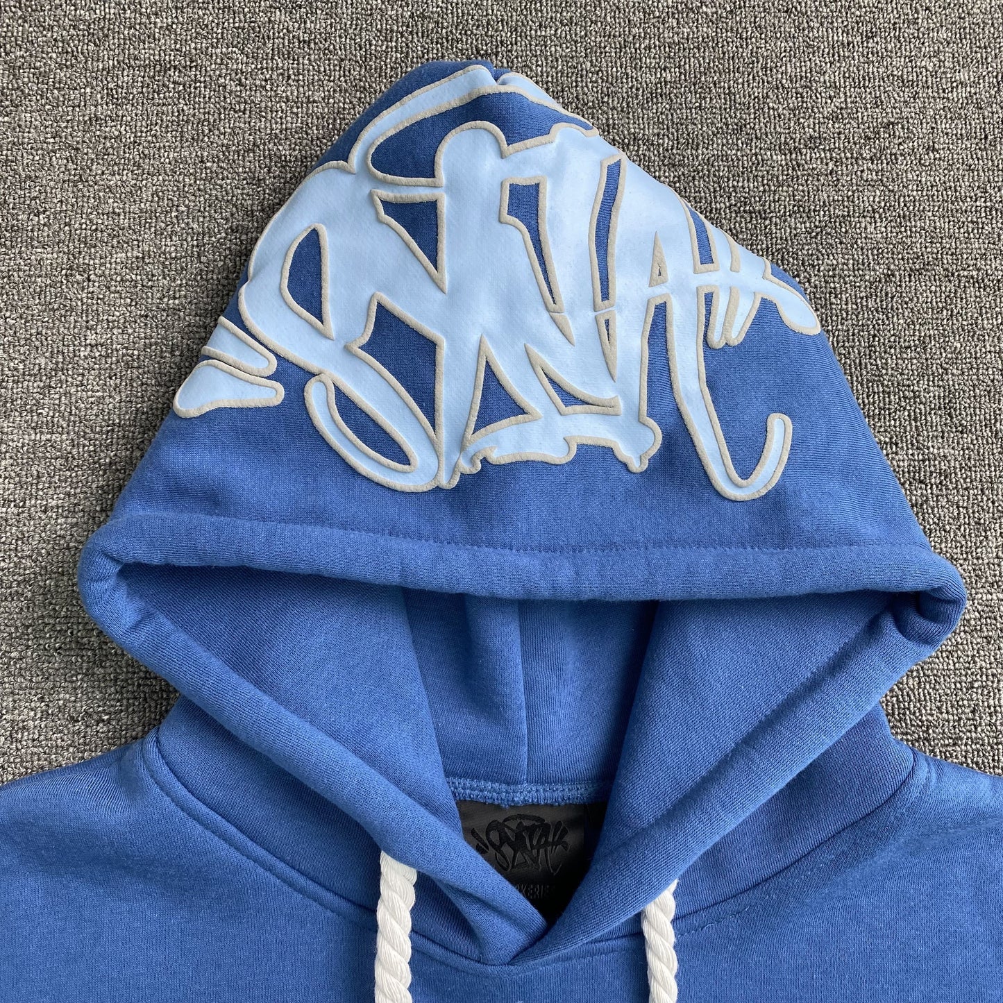 SYNA WORLD HOOD LOGO HOODIE BLUE - Phantom Kicks