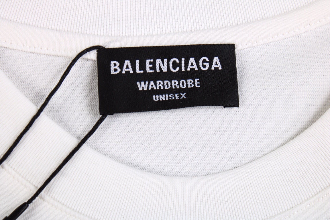 BALENCIAGA x SUPREME RED S T-SHIRT WHITE - Phantom Kicks