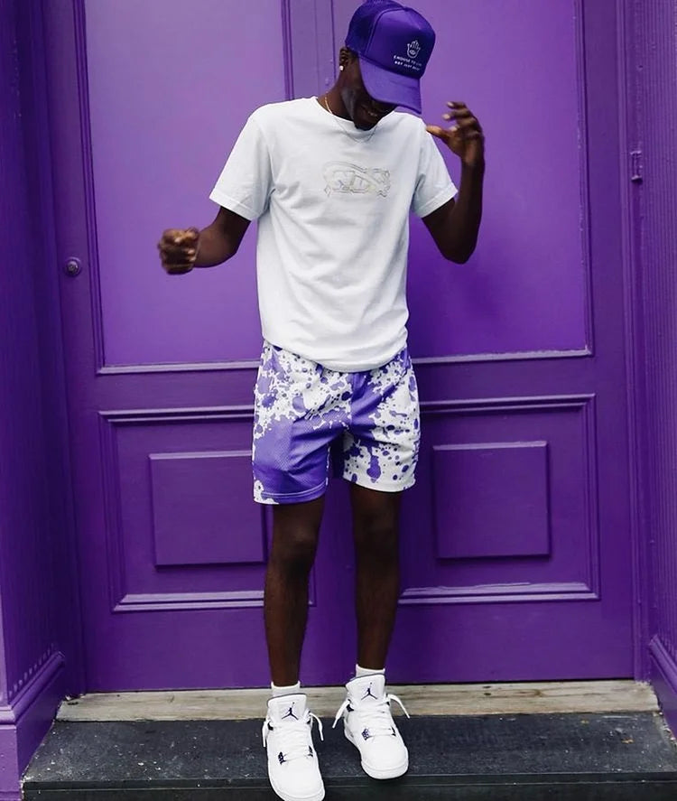 EE Beach Sports Shorts Purple - Phantom Kicks