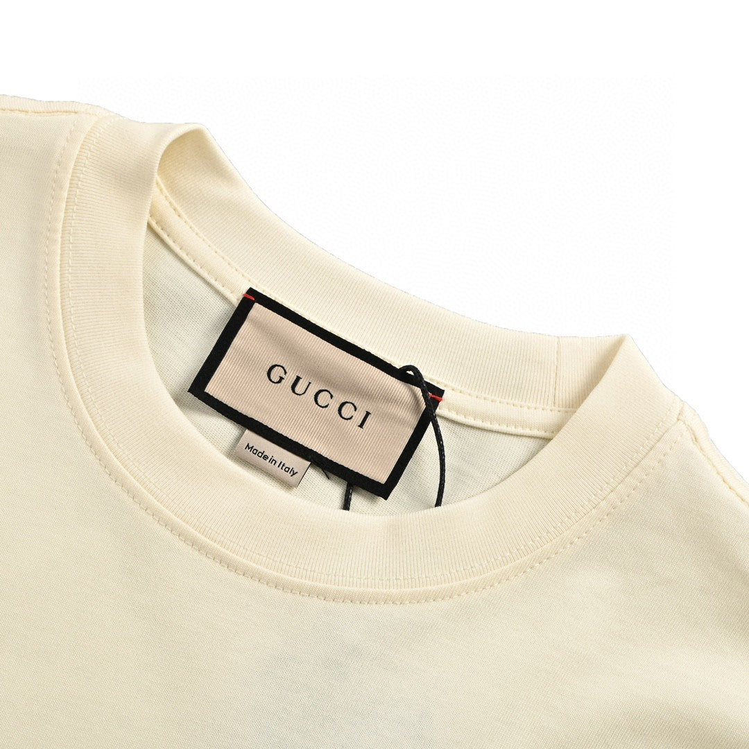 Gucci Graphic T-Shirt (Cream) - Phantom Kicks