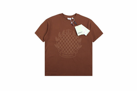 Burberry T-shirt with Checkered Crest - Phantom Kicks