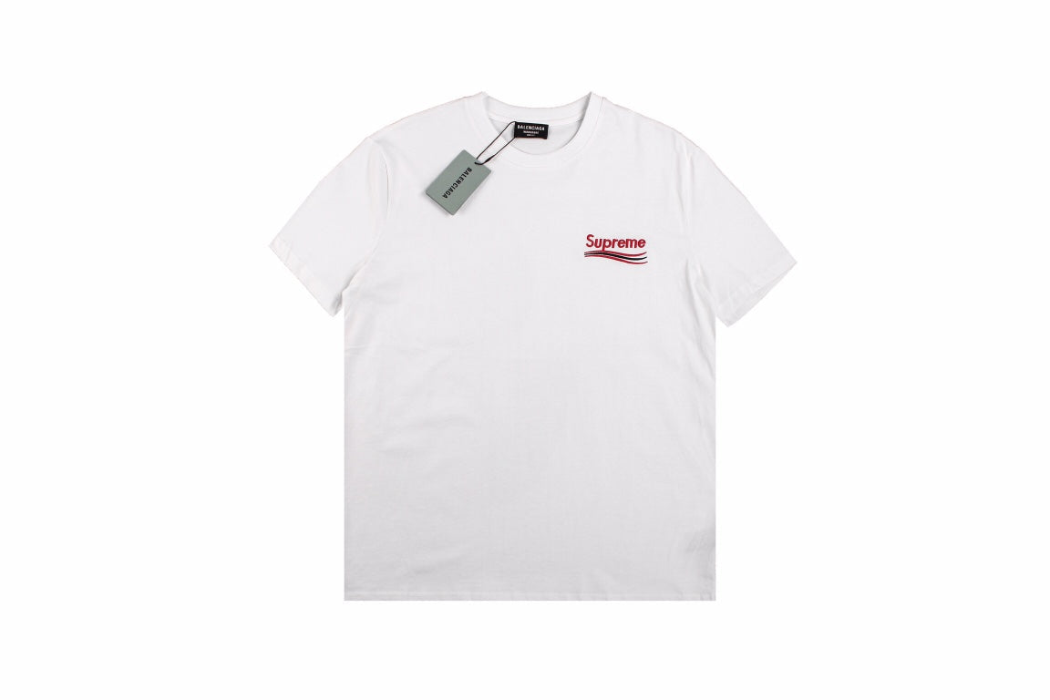 Balenciaga Supreme T-Shirt (White) - Phantom Kicks