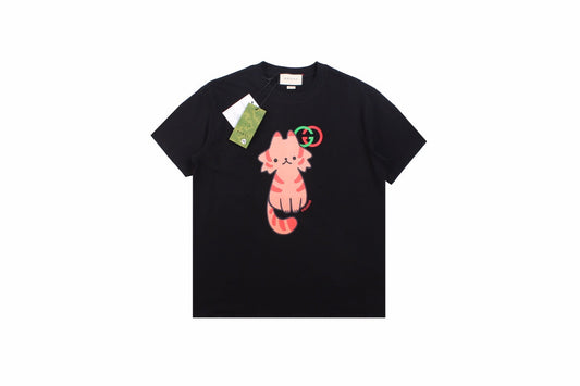 Gucci Cat Graphic T-Shirt - Phantom Kicks