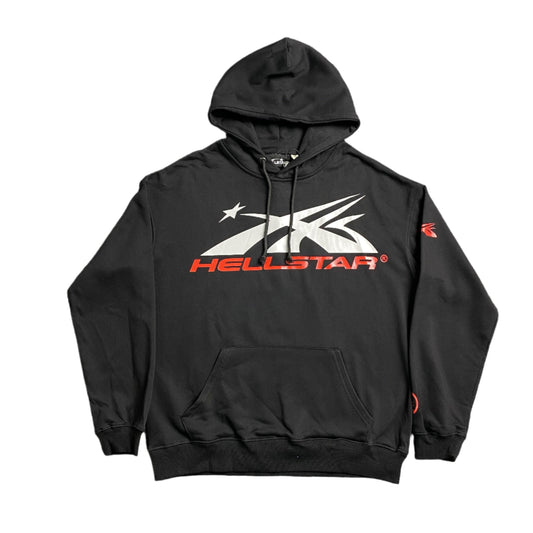 Hellstar "Records" Black Hoodie - Phantom Kicks