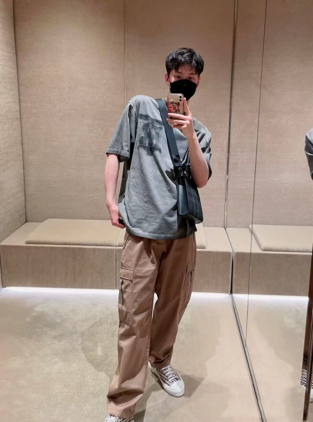 Burberry Grey T-Shirt with Logo - Phantom Kicks