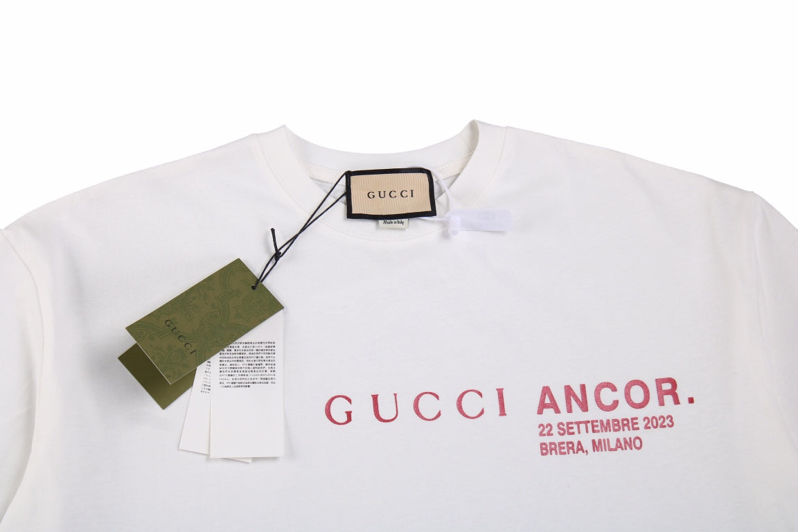 Gucci ANCOR. T-Shirt (White) - Phantom Kicks