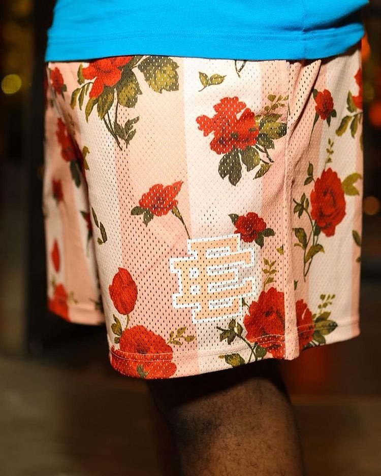 EE Mesh Short Red Rose-Pink - Phantom Kicks