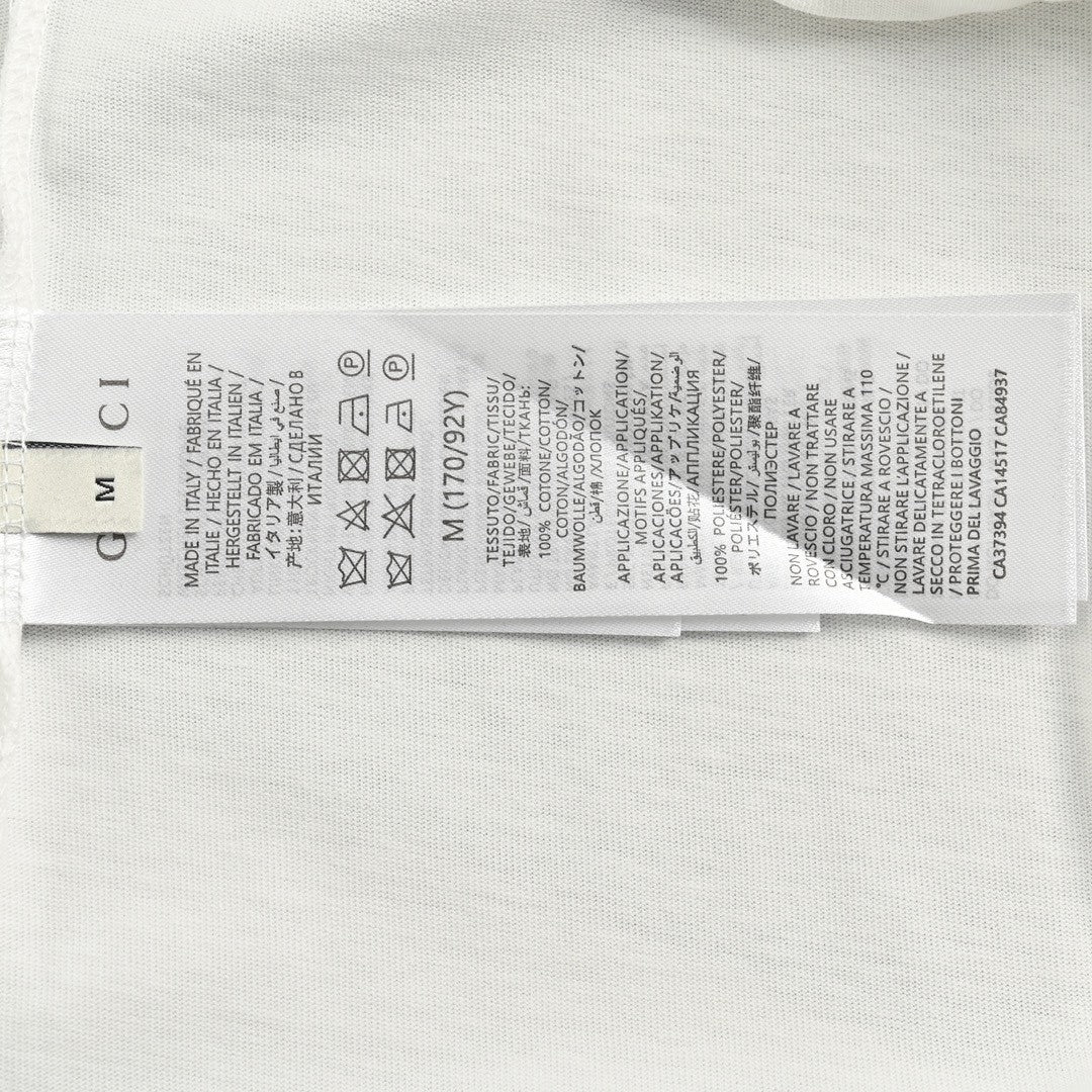 Gucci White T-Shirt with Script Logo - Phantom Kicks