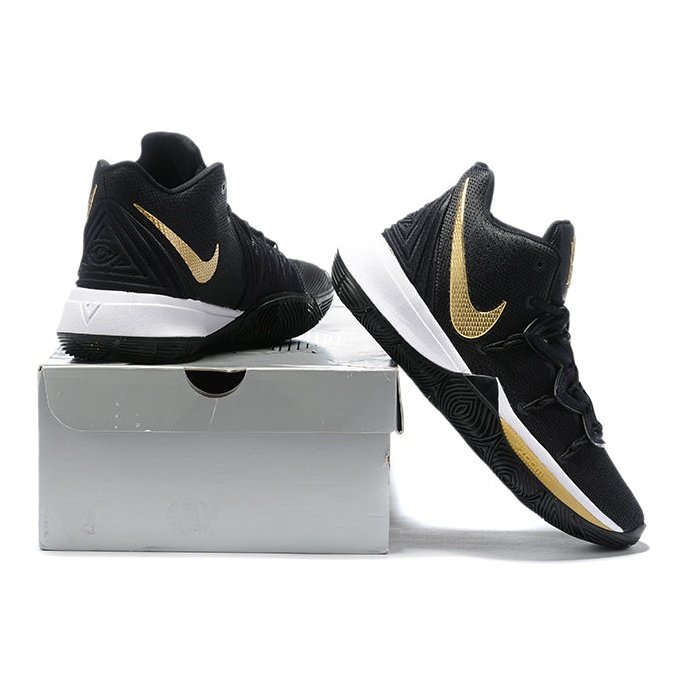 NIKE KYRIE 5 x BLACK METALLIC GOLD - Phantom Kicks