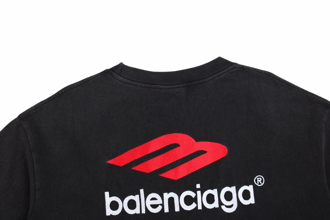 BALENCIAGA LOGO GRAPHIC T-SHIRT BLACK - Prime Reps - Phantom Kicks