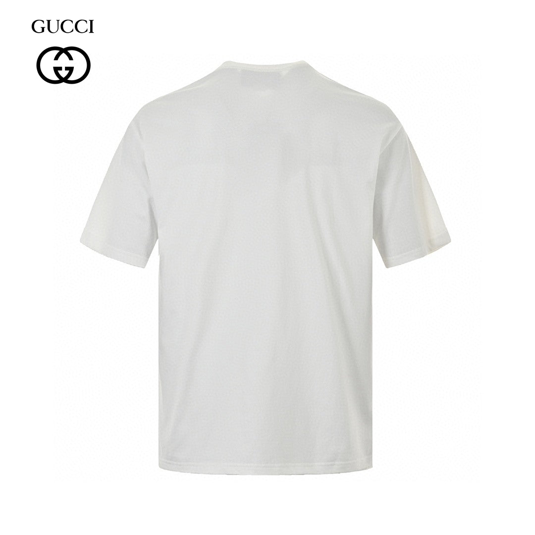 Gucci White T-Shirt with Overlapping Logo - Phantom Kicks