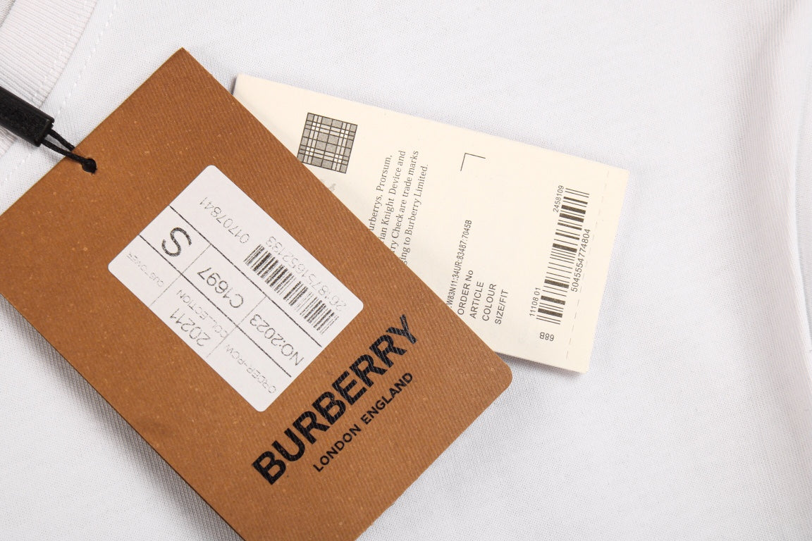 Burberry T-Shirt with Strikethrough Logo - Phantom Kicks