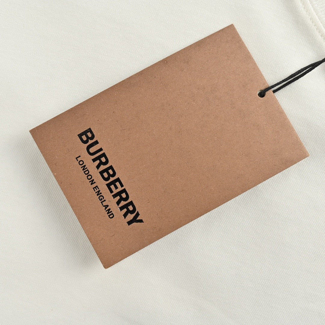 Burberry White Cotton T-Shirt - Phantom Kicks