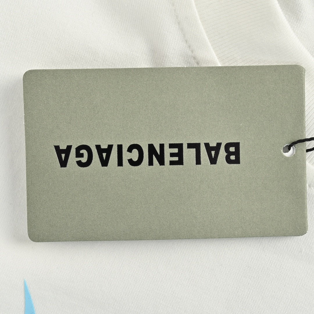 BALENCIAGA x VETEMENTS LOGO T-SHIRT WHITE - Phantom Kicks