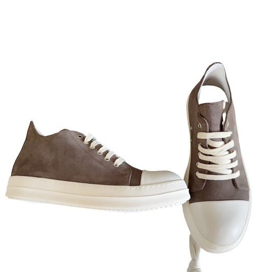 Rick Owens taupe Low-Top Sneakers - Phantom Kicks
