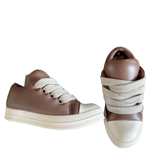 Rick Owens Brown Low-Top Sneakers - Phantom Kicks