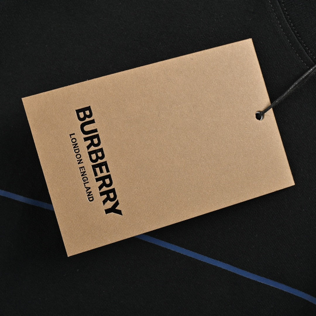 Burberry Equestrian Logo Black T-Shirt - Phantom Kicks