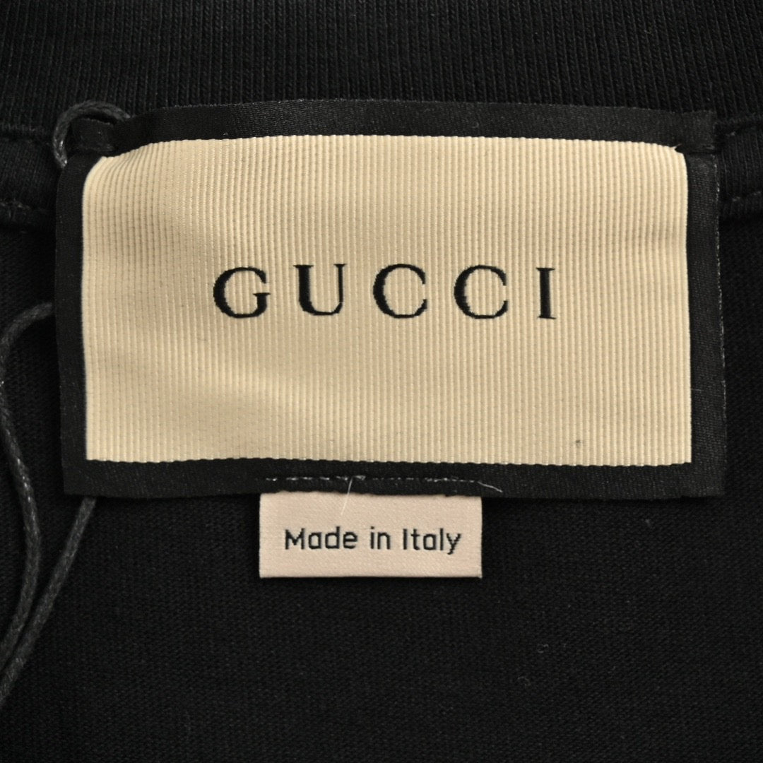 Gucci Cartoon Cow Logo T-Shirt (Black) - Phantom Kicks