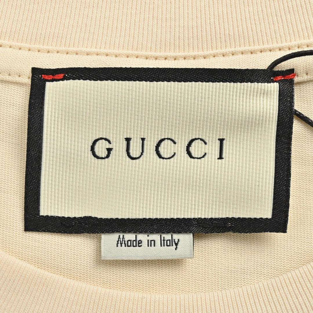 Gucci Dragon Graphic T-Shirt (Beige) - Phantom Kicks