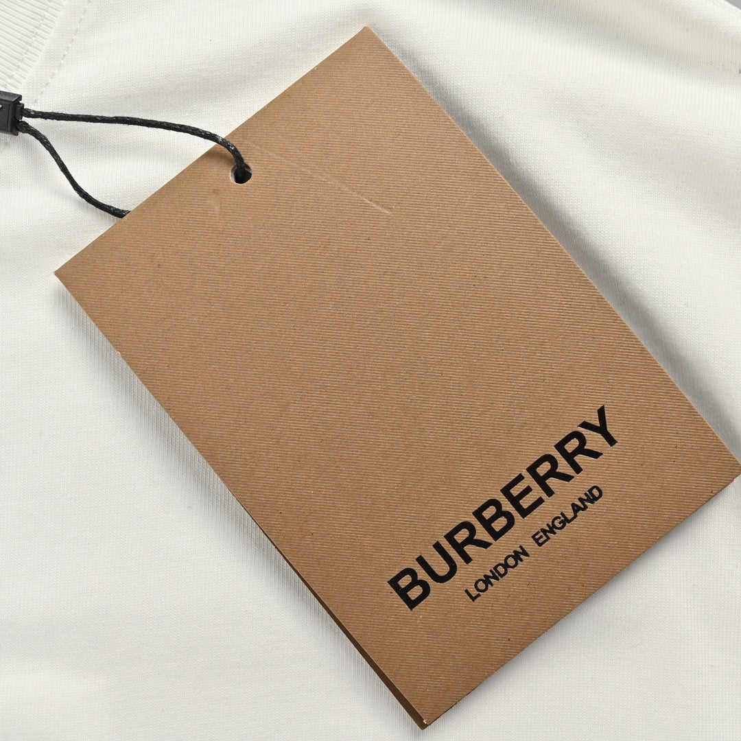 Burberry Knight Logo T-Shirt (White) - Phantom Kicks