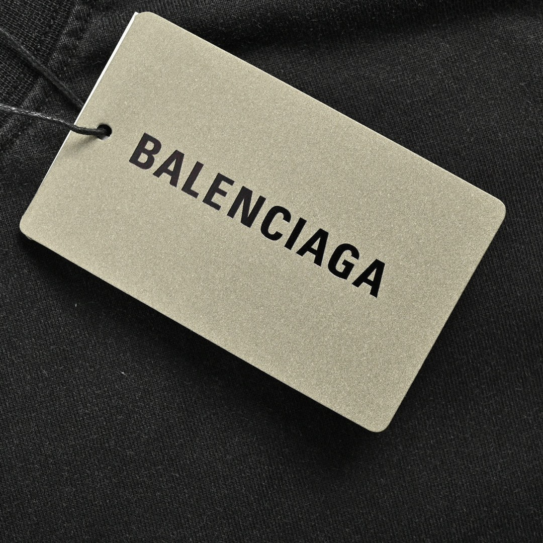 Balenciaga Paris Statue of Liberty T-Shirt (Black) - Phantom Kicks
