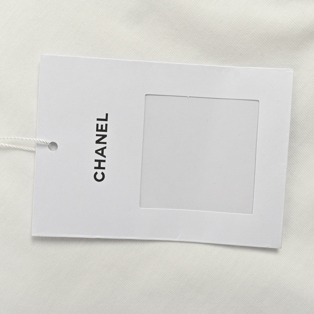 Chanel Double C Logo T-Shirt (White) - Phantom Kicks