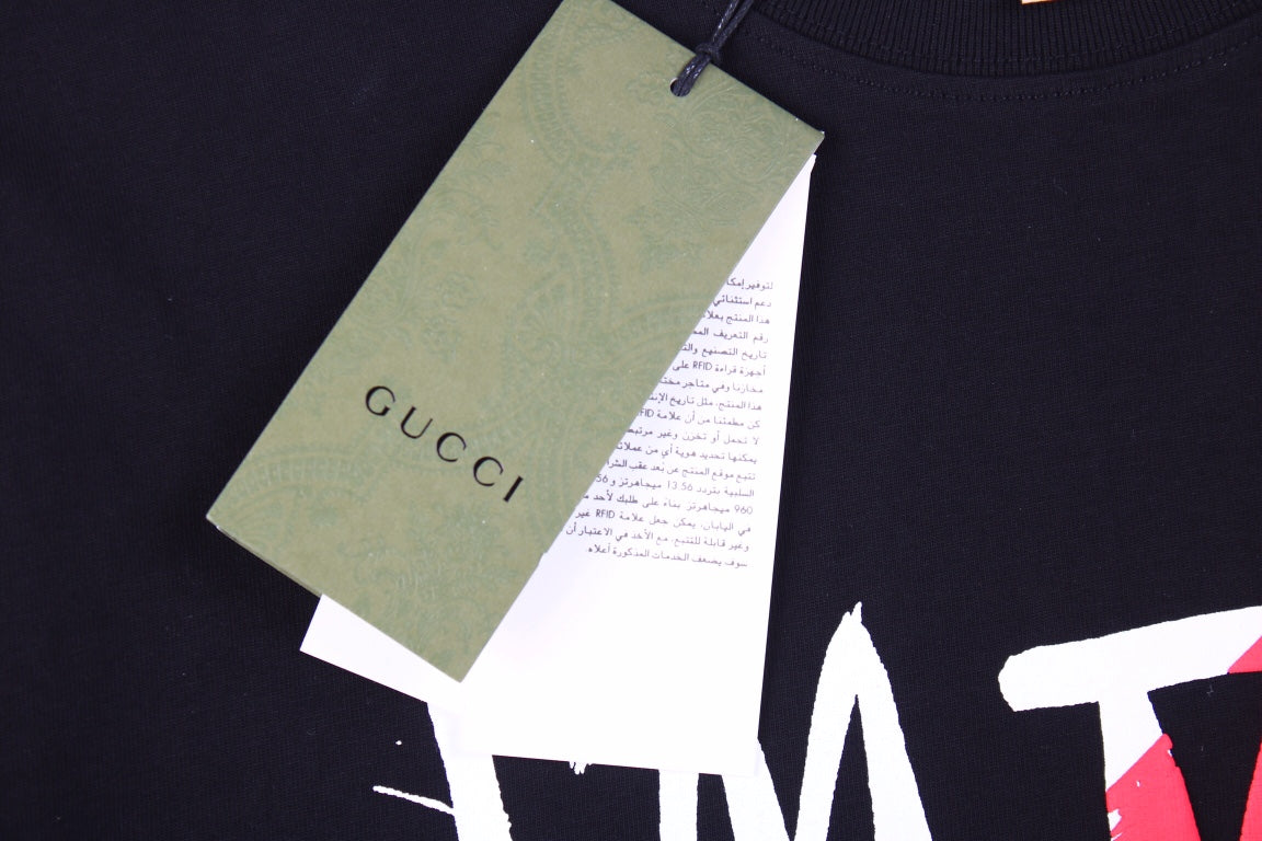 Gucci 'I'm Too Gucci for Your Problems' T-Shirt - Black - Phantom Kicks