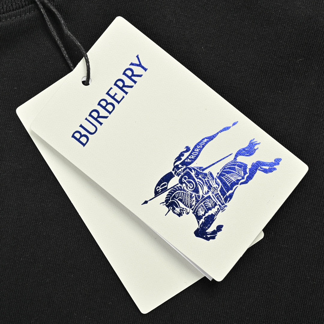 Burberry Rose Logo T-Shirt (Black) - Phantom Kicks