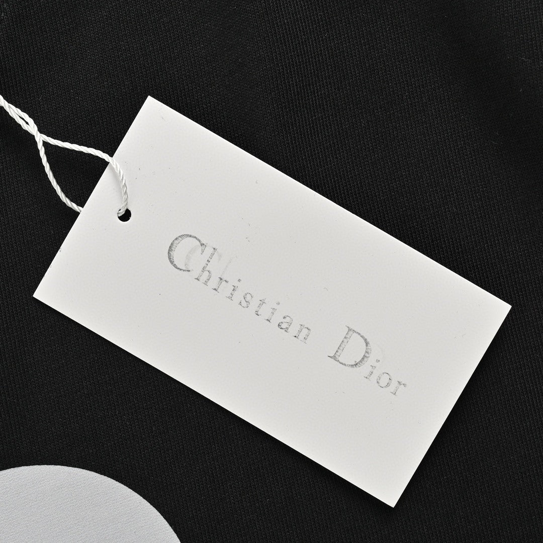 Dior Oversized White Logo Black T-Shirt - Phantom Kicks