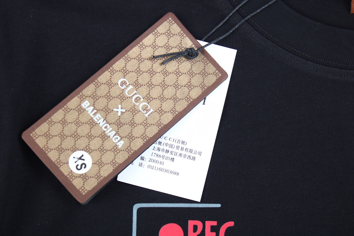 Gucci x Balenciaga Collaboration T-Shirt - Phantom Kicks
