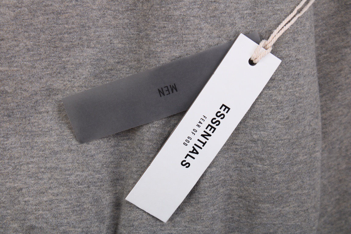 Fear of God Essentials Hoodie - Grey with Yellow Hood - Phantom Kicks