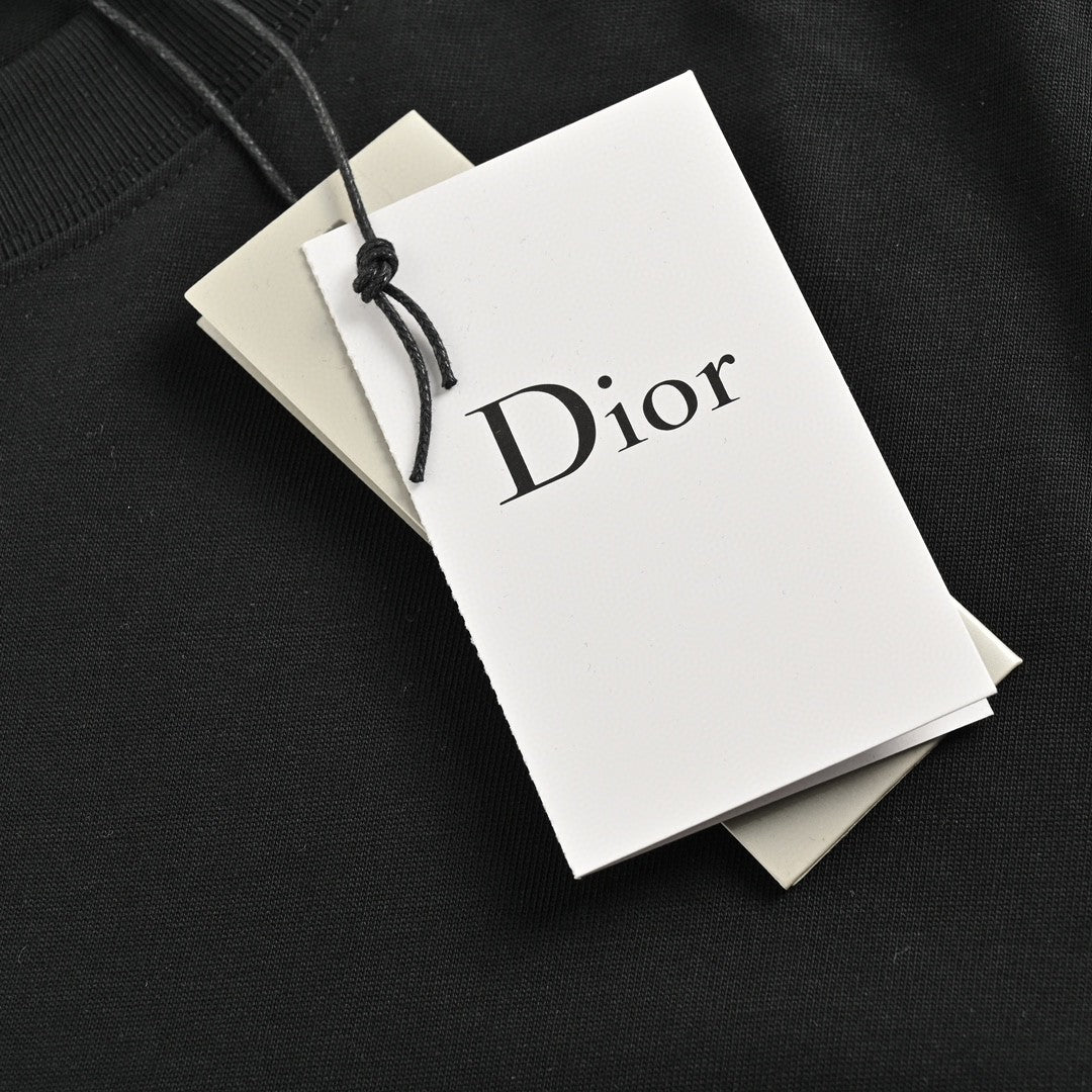 Dior Safety Pin Logo Black T-Shirt - Phantom Kicks