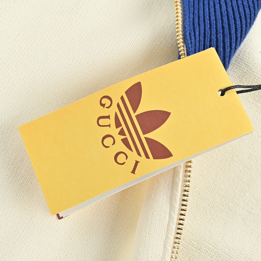 GUCCI x ADIDAS TRACK JACKET BEIGE - Phantom Kicks