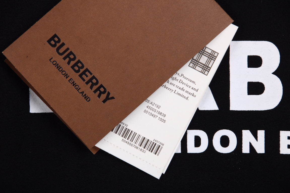 Burberry Black Sweatshirt with Logo - Phantom Kicks