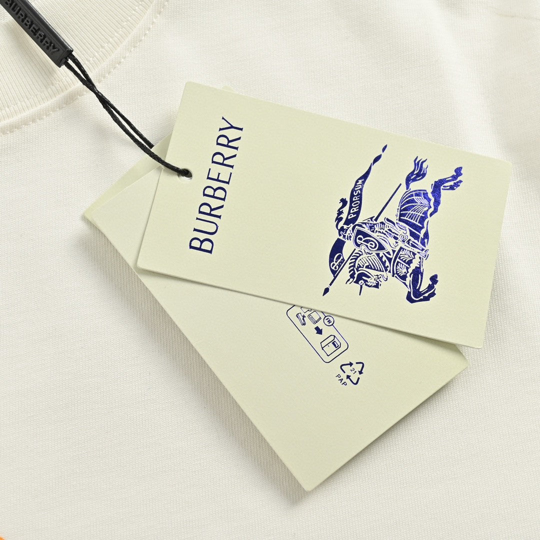 Burberry Knight Print T-Shirt (Cream/Orange) - Phantom Kicks