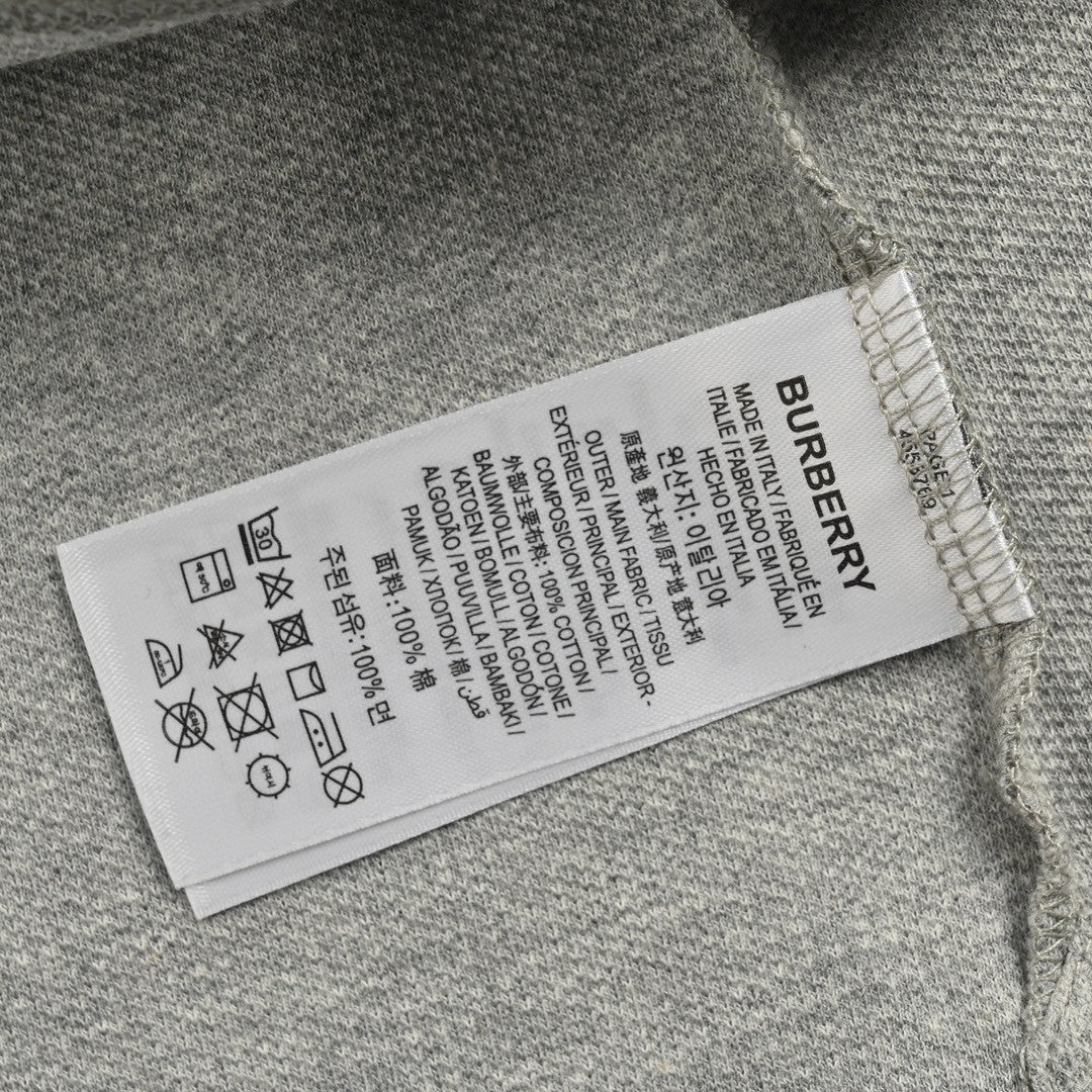 Burberry Striped Collar Polo Shirt in Grey - Phantom Kicks