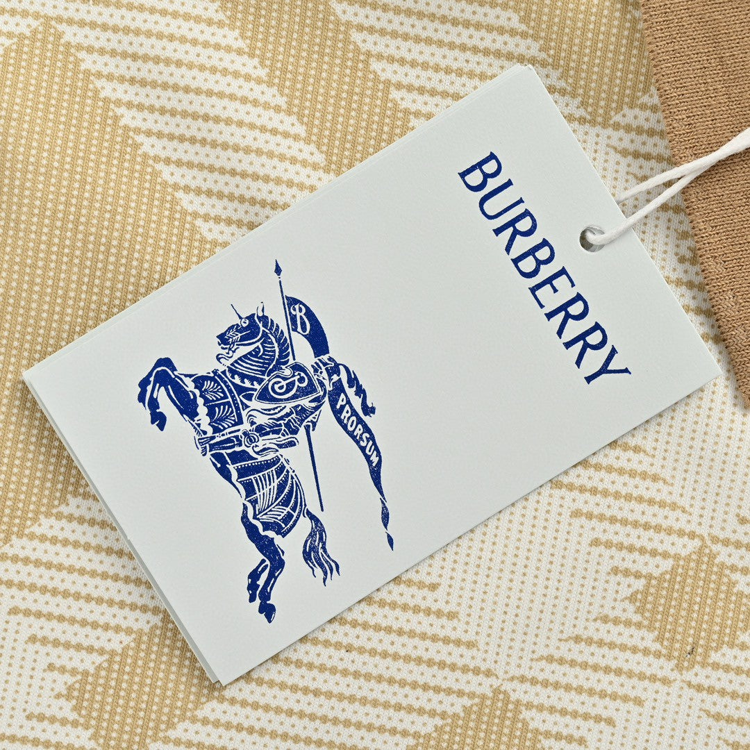 Burberry Geometric Check Polo Shirt - Phantom Kicks