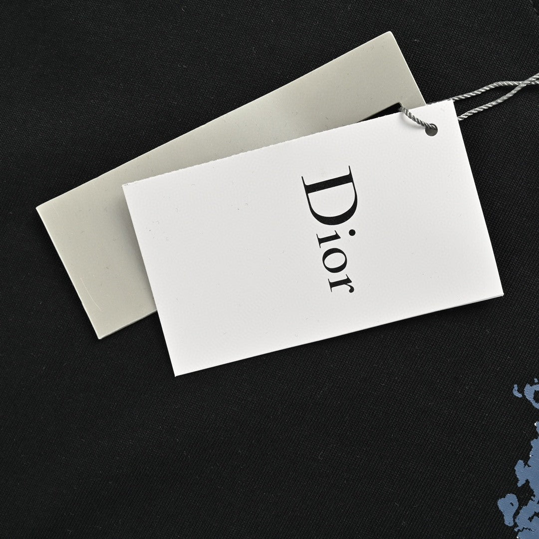 Dior Monogram Motif T-Shirt (Black) - Phantom Kicks