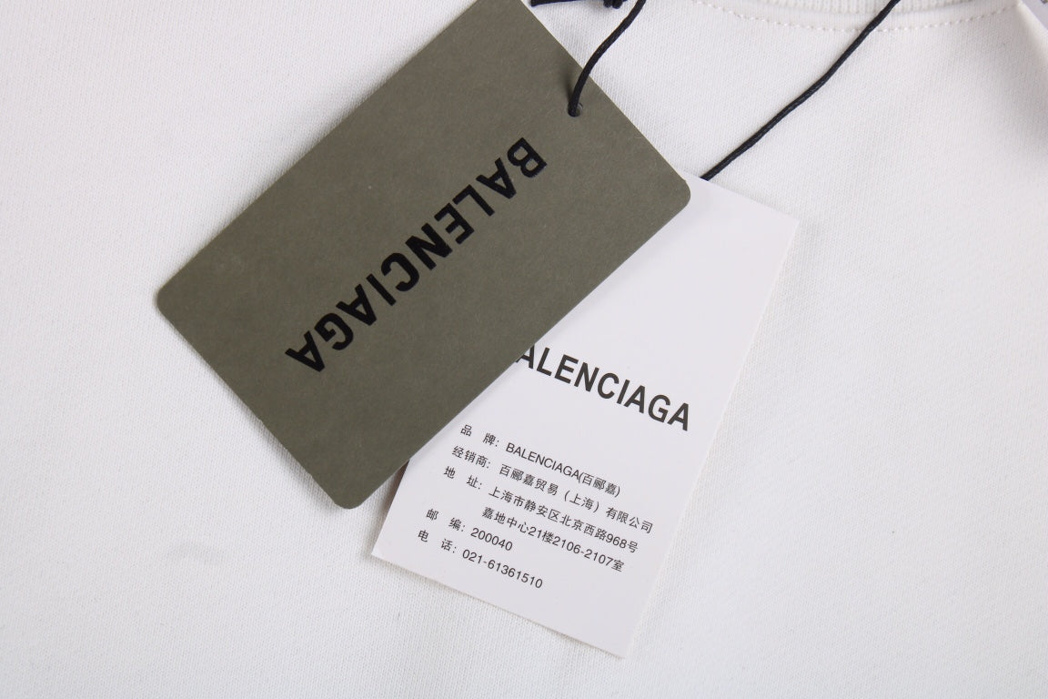 Balenciaga White Sweatshirt - Phantom Kicks