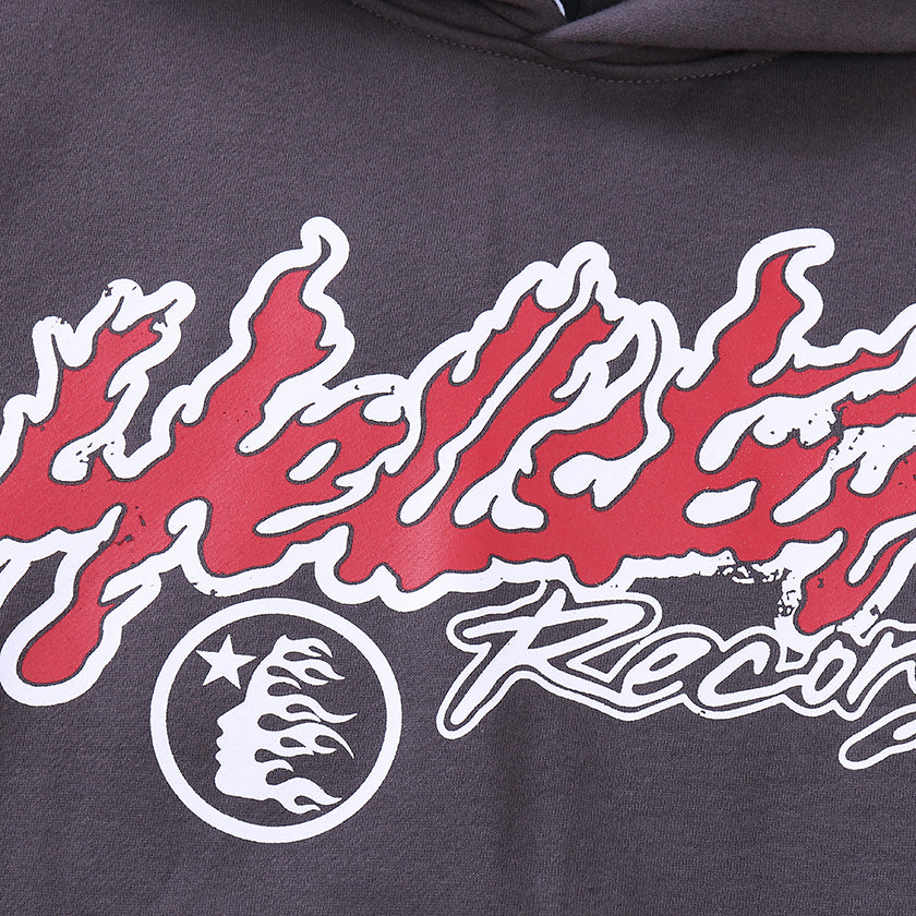 Hellstar "Records" Grey Hoodie - Phantom Kicks