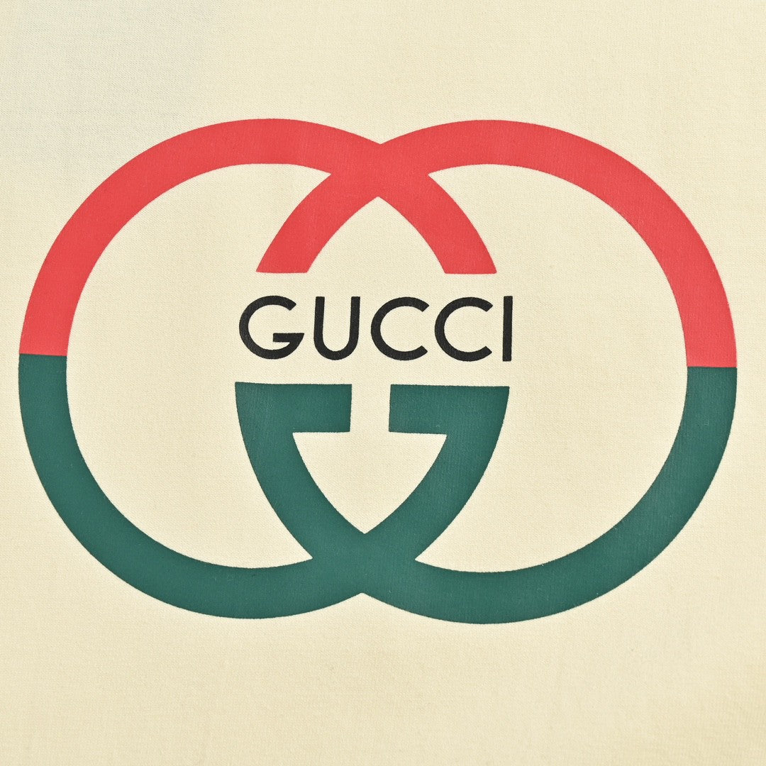 Gucci Interlocking GG Cream T-Shirt - Phantom Kicks