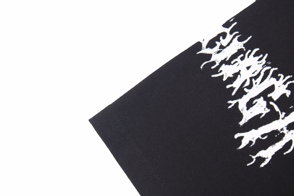 Balenciaga Multi-Logo T-Shirt (Black) - Phantom Kicks