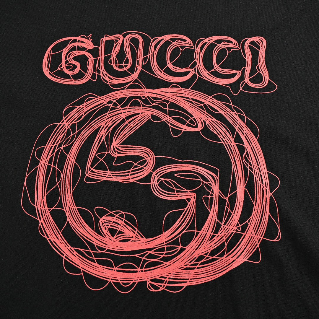 Gucci T-Shirt - Scribble Logo - Phantom Kicks