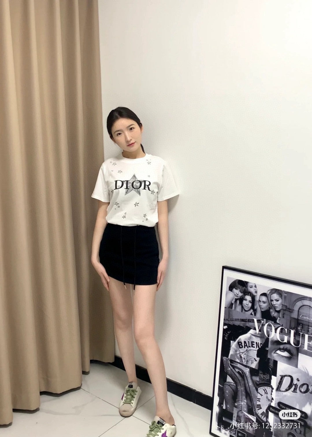 Dior Star Graphic White T-Shirt - Phantom Kicks