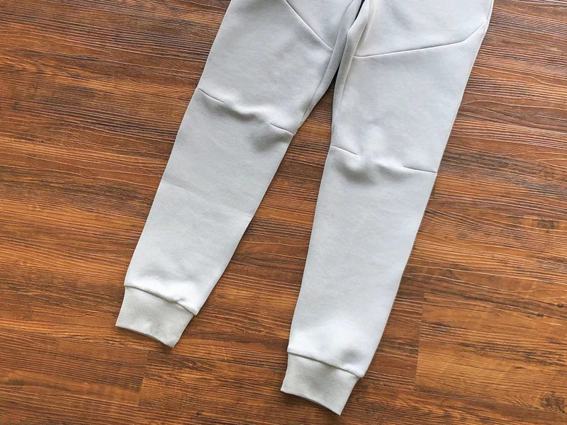 NIKE TECH FLEECE PANTS x WOLF GREY/AQUAMARINE/ORANGE - Phantom Kicks