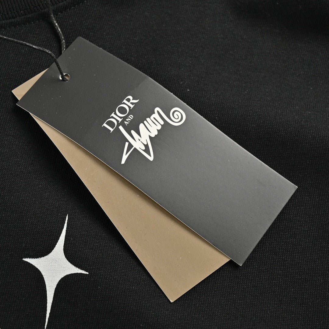 DIOR STAR GRAPHIC T-SHIRT BLACK - Phantom Kicks