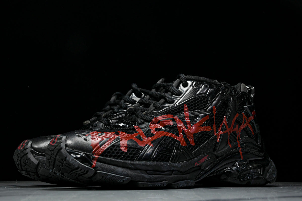 B Runner Black Graffiti