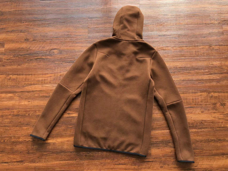 NIKE TECH FLEECE HOODIE x BROWN - Phantom Kicks